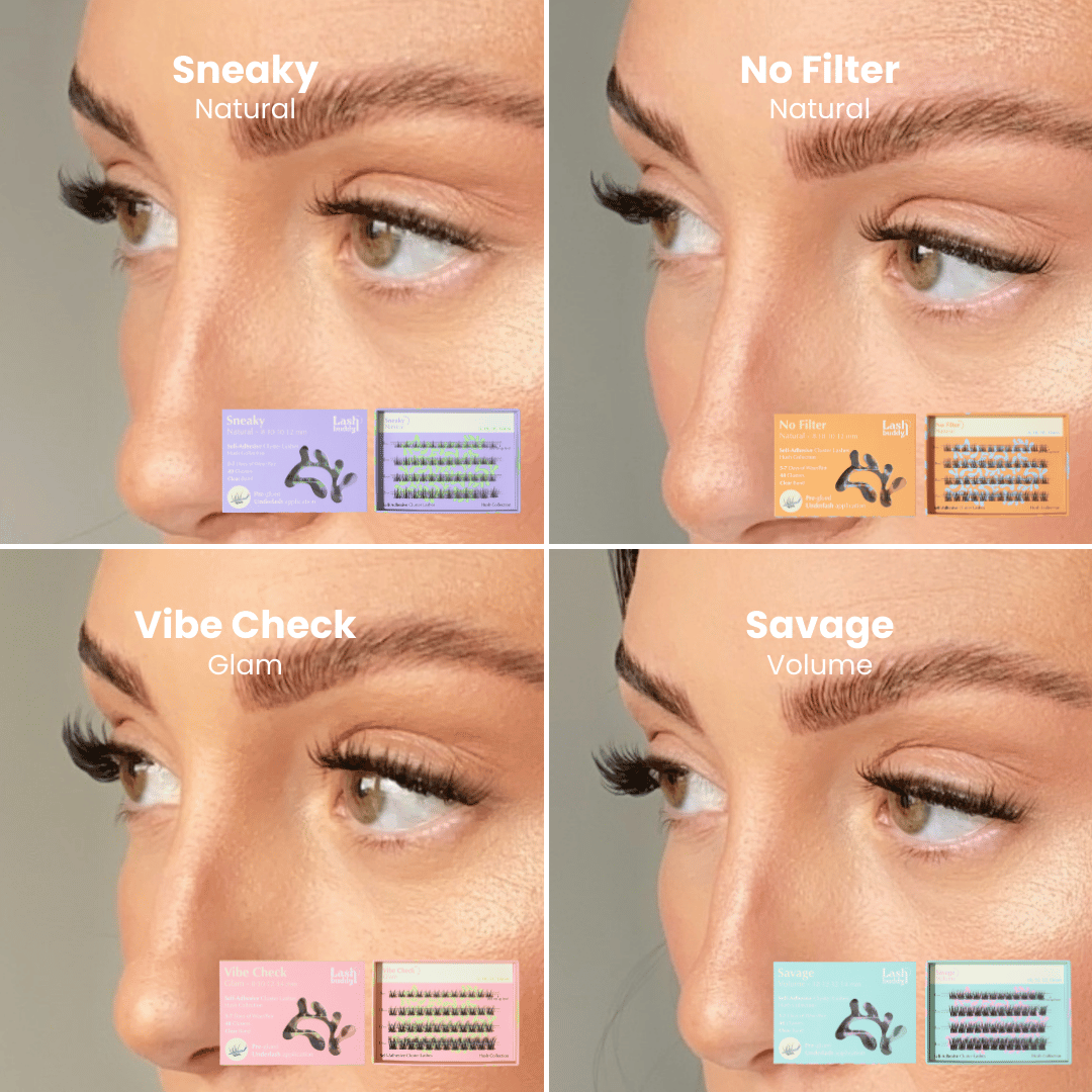 Self-Adhesive Cluster Lashes