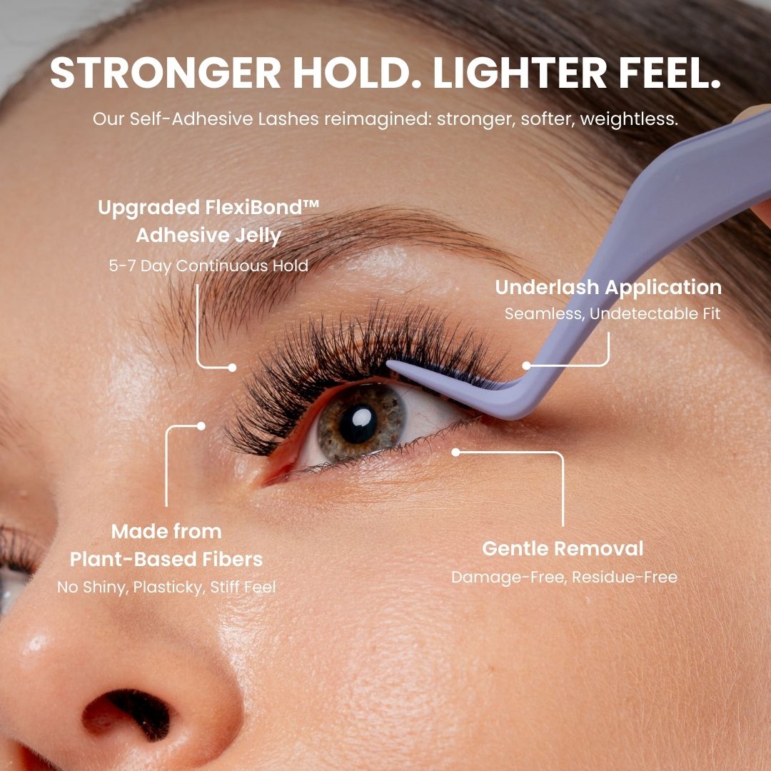 PRO Self-Adhesive Cluster Lashes