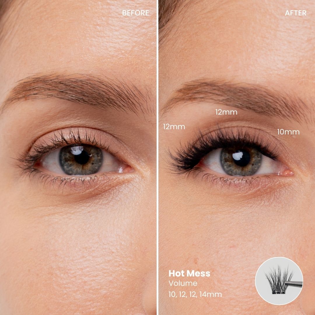 PRO Self-Adhesive Cluster Lashes