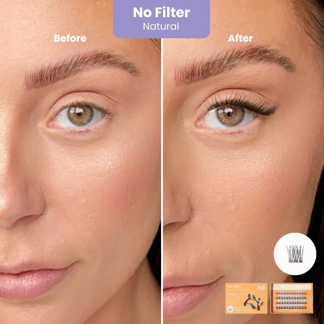 Self-Adhesive Cluster Lashes