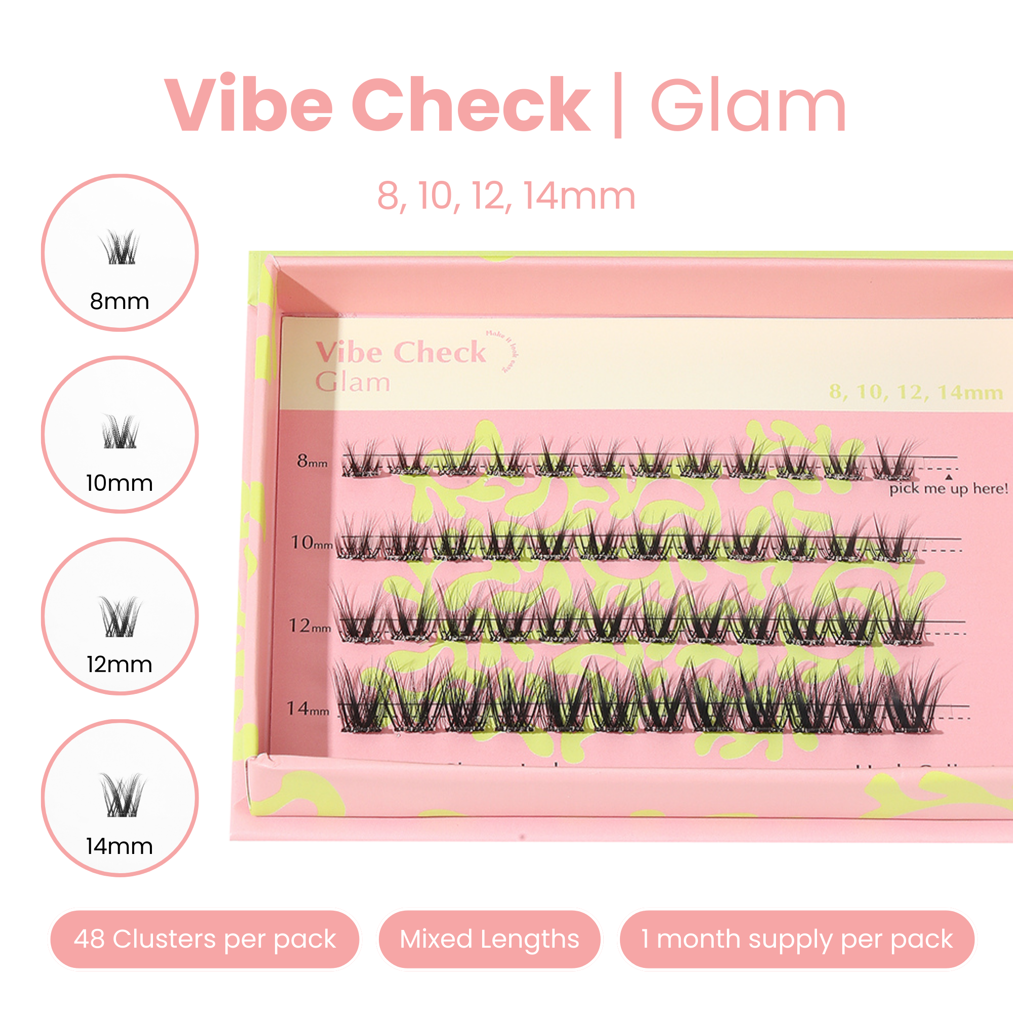 Self-Adhesive Cluster Lashes