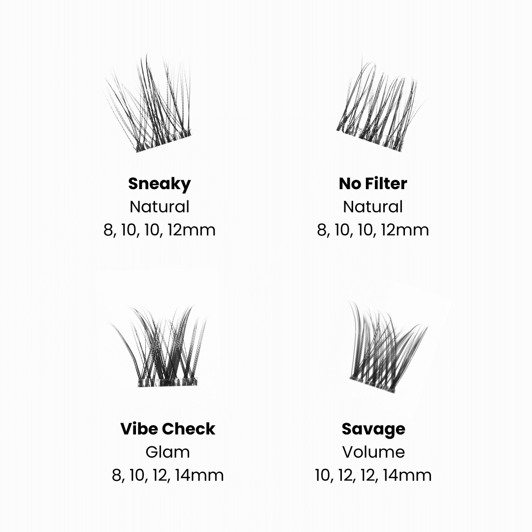 Self-Adhesive Cluster Lashes